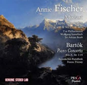 Mozart/Bartok:Piano Concertos - Annie Fischer/Bavarian Radio Orch.