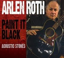 Roth Arlen - Paint It Black: Acoustic Stones ryhmässä CD @ Bengans Skivbutik AB (2004811)