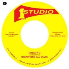Brentford All Stars / Im & Sound Di - Greedy G / Love Jah ryhmässä VINYYLI @ Bengans Skivbutik AB (2032432)