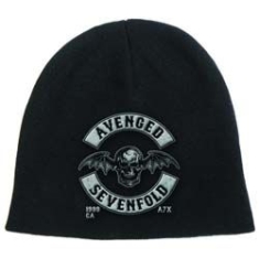 Avenged Sevenfold - Logo Beanie ryhmässä Minishops / Avenged Sevenfold @ Bengans Skivbutik AB (2287141)