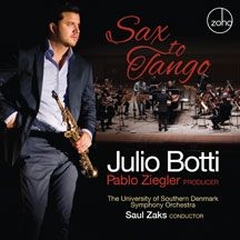 Botti Julio & Pablo Ziegler - Sax To Tango ryhmässä CD @ Bengans Skivbutik AB (2478721)