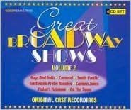 Great Broadway Shows V.2 - Original Cast Recordings ryhmässä CD @ Bengans Skivbutik AB (3043906)