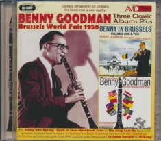 Benny Goodman - Three Classic Albums ryhmässä CD @ Bengans Skivbutik AB (3043912)