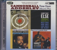 Adderley Cannonball - Three Classic Albums-Plus