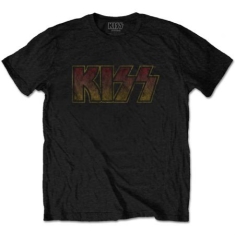 KISS - Men's Tee: Vintage Classic Logo