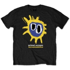Primal Scream - Men's Tee: Screamadelica Yellow (S)