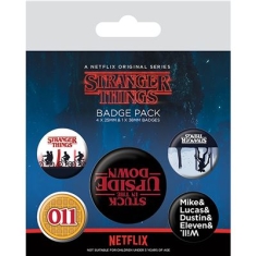 Stranger Things - Stranger Things (Upside Down) Badge Pack