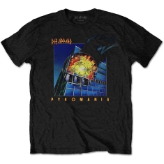 Defleppard - Pyromania Uni Bl T-Shirt  (L)