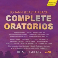 Bach J S - Complete Oratorios (4 Cd)