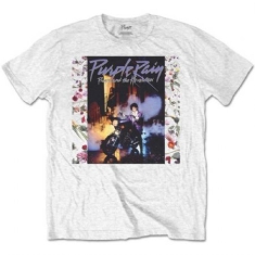 Prince -  PRINCE UNISEX TEE: PURPLE RAIN ALBUM (L)
