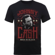 Johnny Cash - Straight Stare Uni Bl   