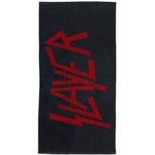 Slayer - LOGO - towel ryhmässä MERCH @ Bengans Skivbutik AB (3781425)
