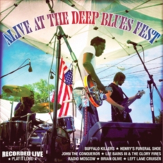 Blandade Artister - Alive At The Deep Blues Fest