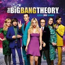 Big Bang Theory - Official 2020 calender - square ryhmässä MERCH @ Bengans Skivbutik AB (3826913)