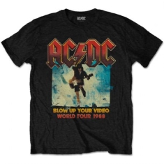 AC - DC -  AC - DC Unisex Tee: Blow Up Your Video (L)
