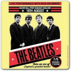 Beatles - The Beatles Single Cork Coaster: 1962 Po