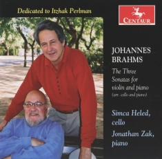 Heled - Three Sonatas For Violin & Piano