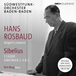 Jean Sibelius - 3 Lieder And Sinfonien Nos. 2, 4 &