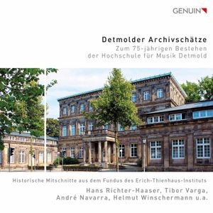 Johann Sebastian Bach Bela Bartok - Detmolder Archivschatze: Zum 75-Jäh