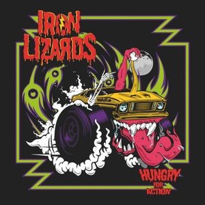 Iron Lizards - Hungry For Action Lp (Limited Red V