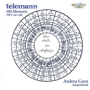Telemann Georg Philipp - 100 Menuets Twv 34:1-100