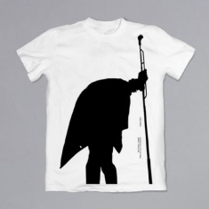 Thåström/ T-shirt Siluett Klockan 2 på natten, öppet fönster... (cover White) (XL)