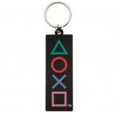 Playstation - Playstation (Shapes) Rubber Keychain