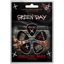 Green Day - Green Day Plectrum Set Revolution Radio ryhmässä MERCH @ Bengans Skivbutik AB (4116565)