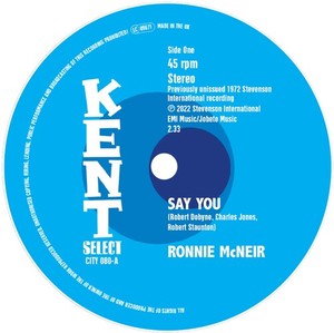 Ronnie Mcneir - Say You / I'm Sorry