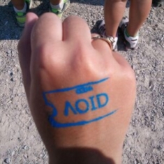 Ratboys - Aoid (Blue & Black Splatter On Clea