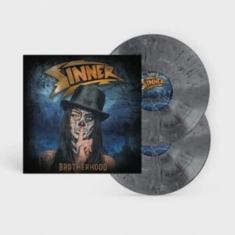 Sinner - Brotherhood (White/Black Vinyl)