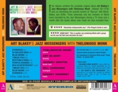 Art Blakey & The Jazz Messengers - With Thelonious Monk