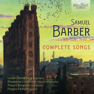 Samuel Barber - Complete Songs (3Cd)
