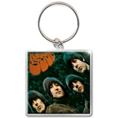 The Beatles - Keychain: Rubber Soul Album (Photo-print