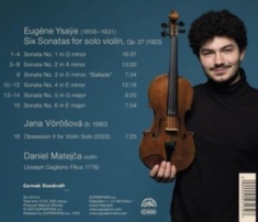 Vorosova Jana Ysaye Eugene - Six Sonatas For Solo Violin