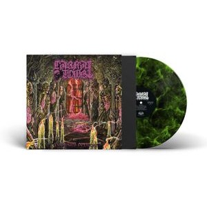 Carnal Tomb - Embalmed In Decay (Lime Marbled Vin