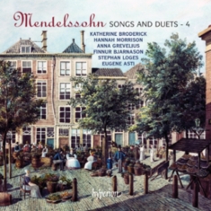 Mendelssohn - Songs And Duets Vol 4