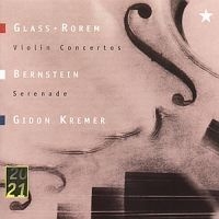Glass/rorem - Violinkonserter ryhmässä CD @ Bengans Skivbutik AB (517286)