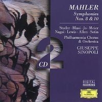 Mahler - Symfoni 8 & 10 ryhmässä CD @ Bengans Skivbutik AB (519924)