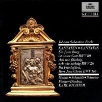 Bach - Kantat Bwv 26,80 & 116 ryhmässä CD @ Bengans Skivbutik AB (521146)