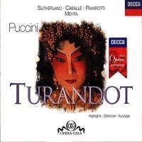 Puccini - Turandot Utdr ryhmässä CD @ Bengans Skivbutik AB (528392)