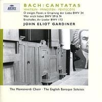 Bach - Kantat 34,59,74 & 172 Pingst ryhmässä CD @ Bengans Skivbutik AB (544627)