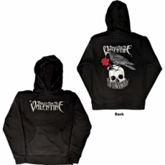 Bullet For My Valentine - Logo & Raven Uni Bl Hoodie