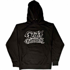 Ozzy Osbourne - Vintage Logo Uni Bl Hoodie