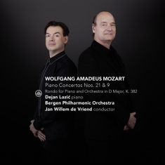 Dejan Lazic & Bergen Philharmonic Orchestra & Jan Willem De Vriend - Mozart: Piano Concertos Nos. 21 & 9 / Rondo For Piano And Orchestra
