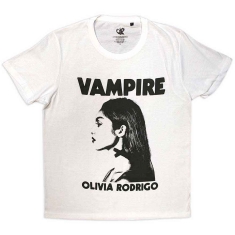 Olivia Rodrigo - Vampire Uni Wht T-Shirt  (2XL)