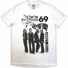 Beatles - 1969 Uni Wht T-Shirt