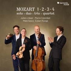 Libeer Julien | Pierre Colombet | Máté Szucs | Eckart Runge - Mozart: 1-2-3-4  - Solo, Duo, Trio, Quartet