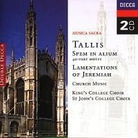 Tallis - Musica Sacra - Motetter ryhmässä Övrigt /  @ Bengans Skivbutik AB (560482)