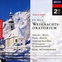 Bach - Musica Sacra - Juloratoriet ryhmässä CD @ Bengans Skivbutik AB (560488)